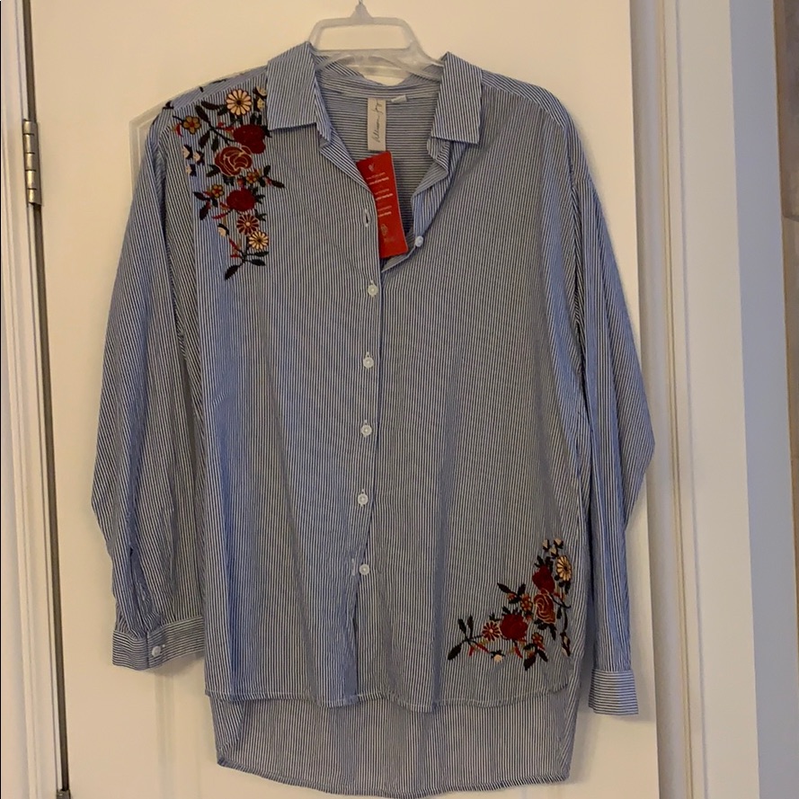 Nwt Evereve Button Down